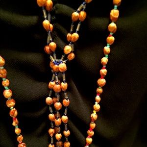 Beaded necklaces